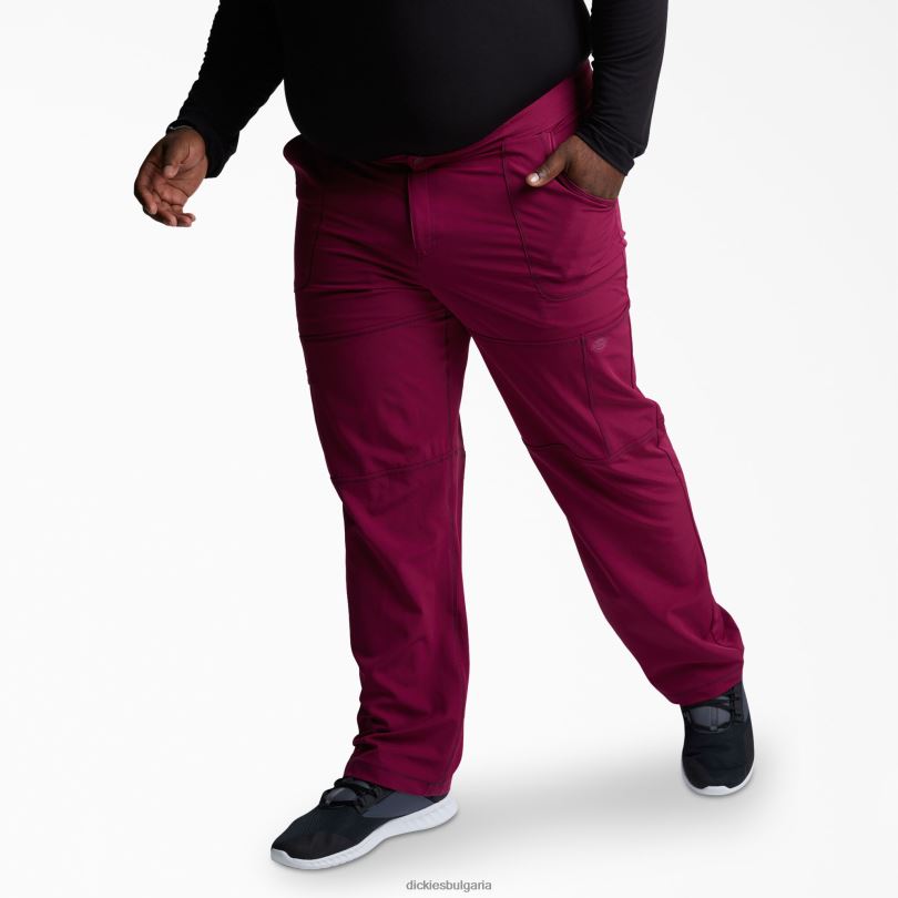 мъже Dickies панталони dynamix cargo scrub вино (спечеля) облекло R2PH81282