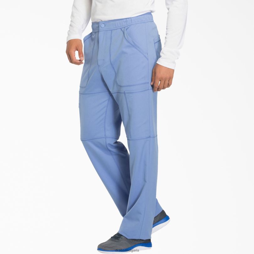 мъже Dickies панталони dynamix cargo scrub ceil blue (cbl) облекло R2PH81272