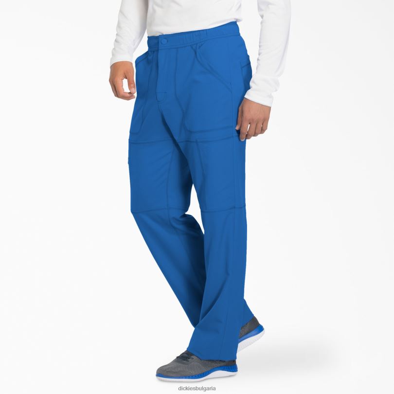 мъже Dickies панталони dynamix cargo scrub кралско синьо (rb) облекло R2PH81281