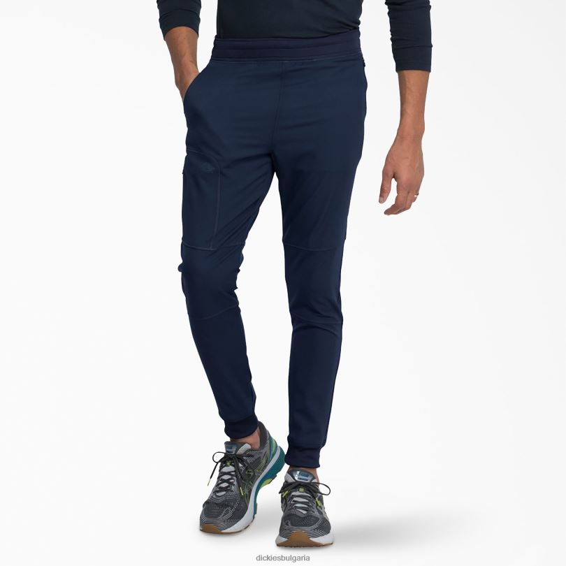 мъже Dickies dynamix естествени панталони за джогинг морско синьо (nvy) облекло R2PH81396