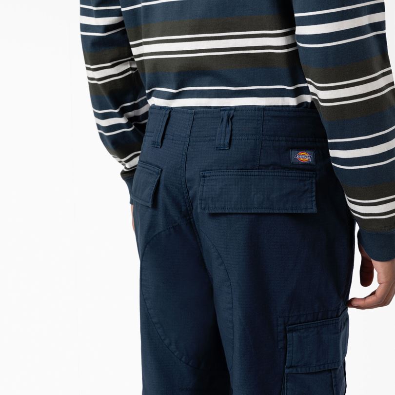 мъже Dickies eagle bend спокойна кройка карго панталон с двойно коляно военновъздушно синьо (af) облекло R2PH8204