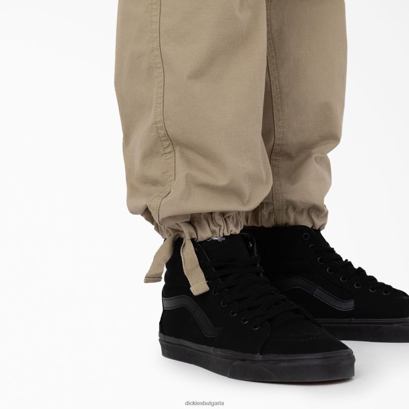 мъже Dickies eagle bend спокойна кройка карго панталон с двойно коляно пустинен пясък (ds) облекло R2PH8206