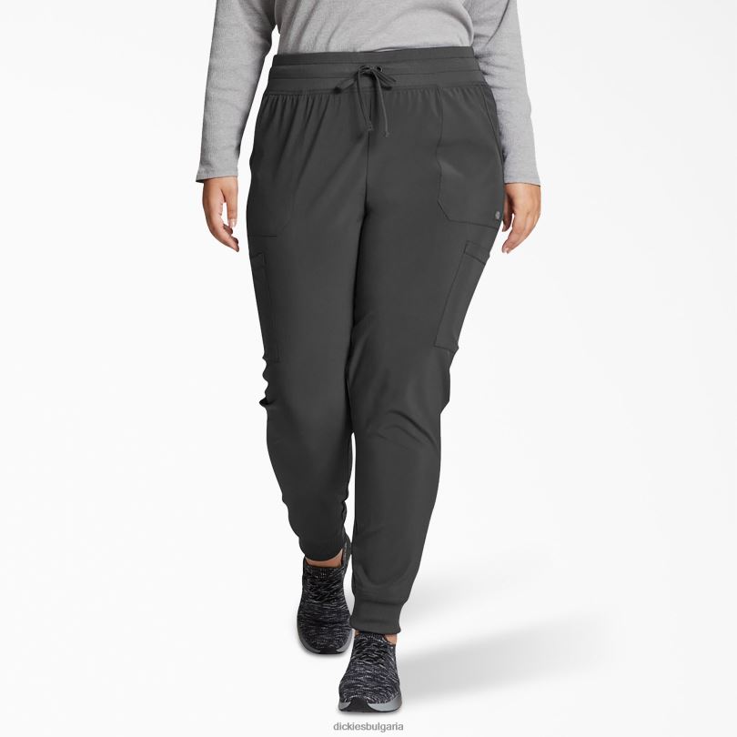 Жени Dickies eds Essentials Jogger Scrub Pants калаено сиво (pew) облекло R2PH82441
