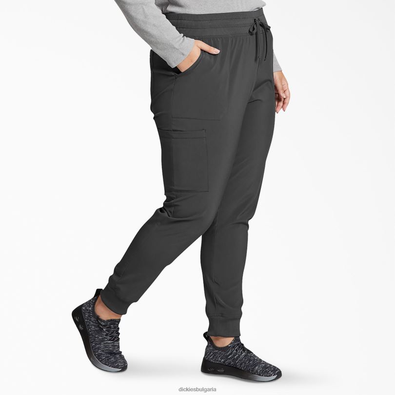 Жени Dickies eds Essentials Jogger Scrub Pants калаено сиво (pew) облекло R2PH82441