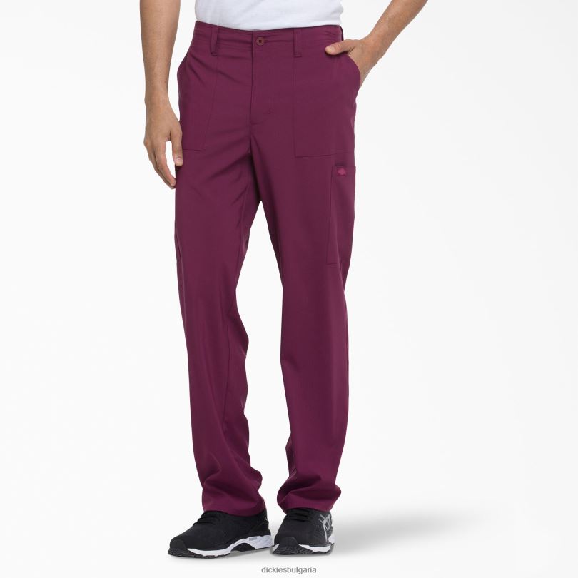 мъже Dickies eds Essentials скраб панталони вино (спечеля) облекло R2PH81384