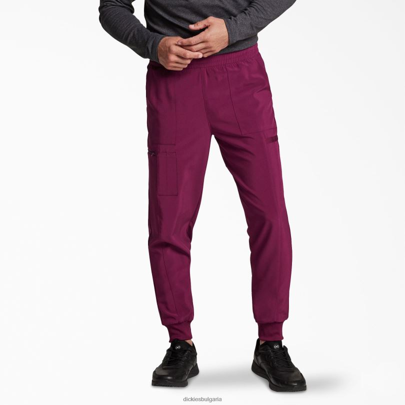 мъже Dickies eds Essentials джогинг панталон със средна височина вино (спечеля) облекло R2PH81428