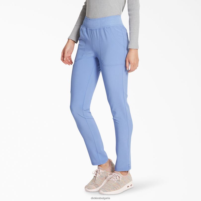 Жени Dickies eds Essentials стеснени панталони за почистване на крака ceil blue (cbl) облекло R2PH82512