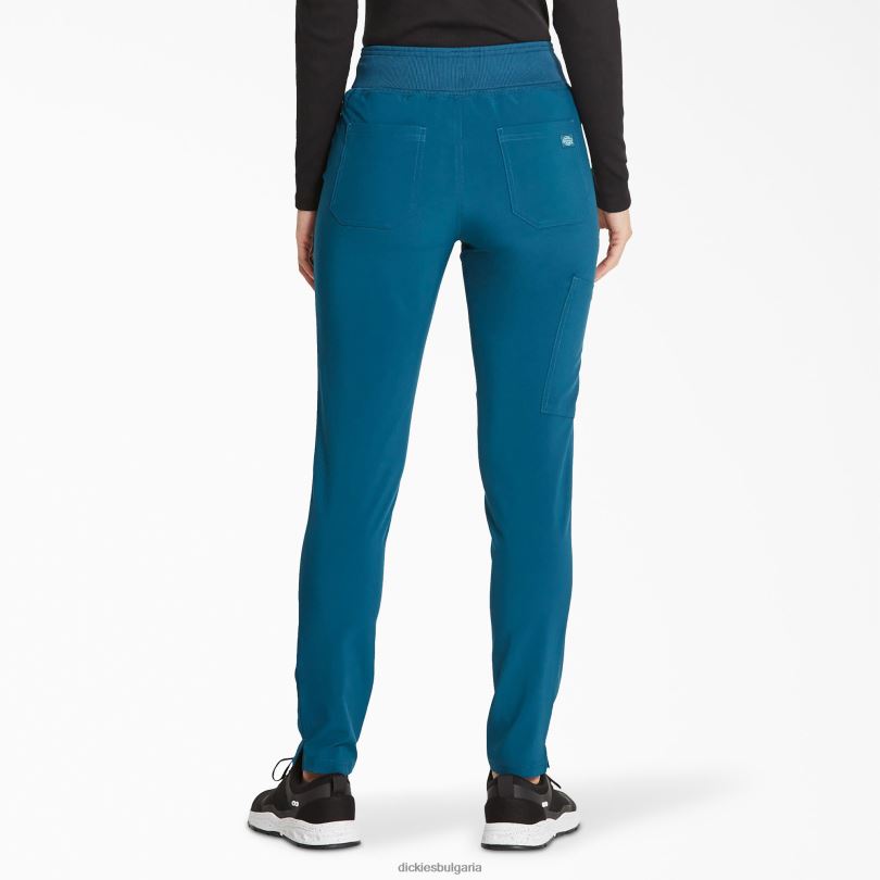 Жени Dickies eds Essentials стеснени панталони за почистване на крака карибско синьо (crb) облекло R2PH82513