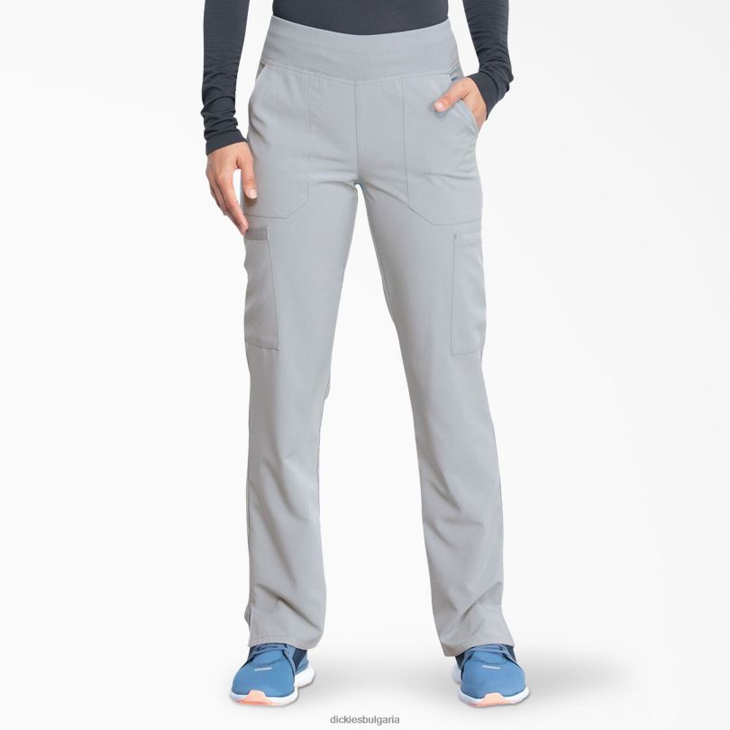 Жени Dickies eds Essentials заострени крачоли карго скраб панталони сив (gy) облекло R2PH82500