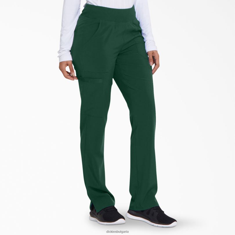 Жени Dickies eds Essentials заострени крачоли карго скраб панталони ловец зелено (htr) облекло R2PH82502