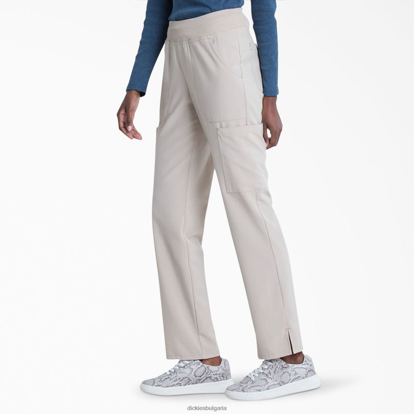 Жени Dickies eds Essentials заострени крачоли карго скраб панталони каки (kh) облекло R2PH82503