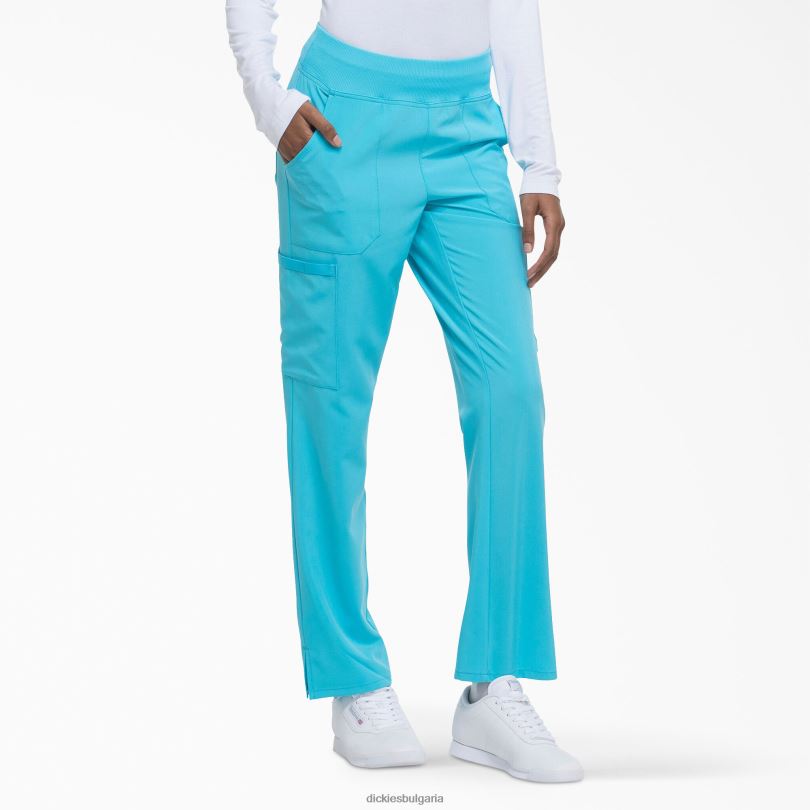 Жени Dickies eds Essentials заострени крачоли карго скраб панталони тюркоаз (tq) облекло R2PH82509