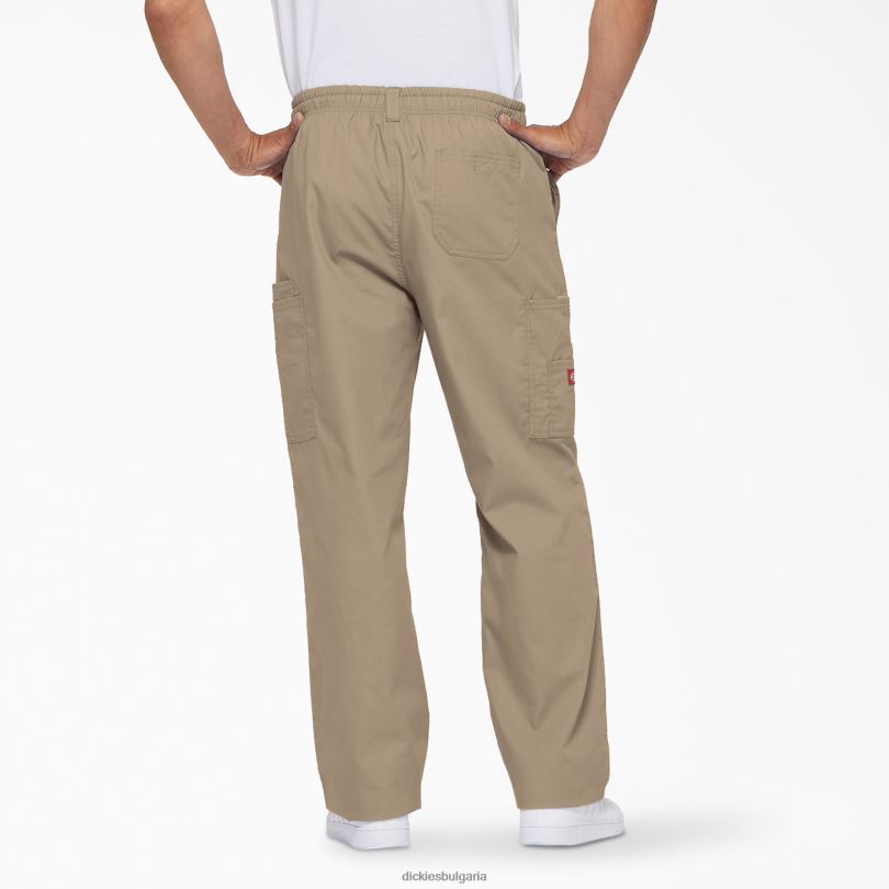 мъже Dickies eds фирмени карго скраб панталони каки (кха) облекло R2PH81227