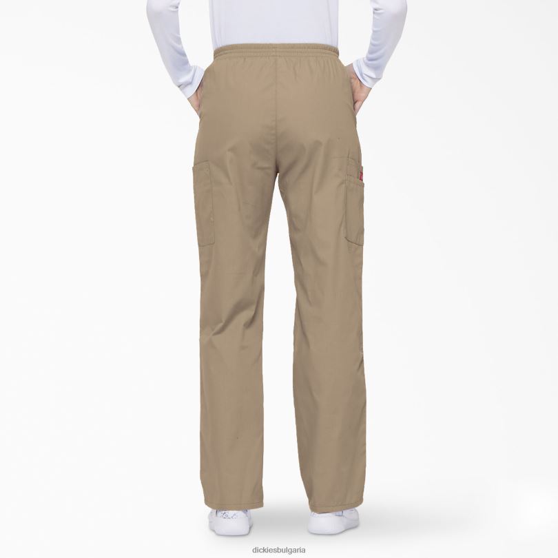 Жени Dickies типични карго панталони със заострени крака на eds каки (кха) облекло R2PH82395