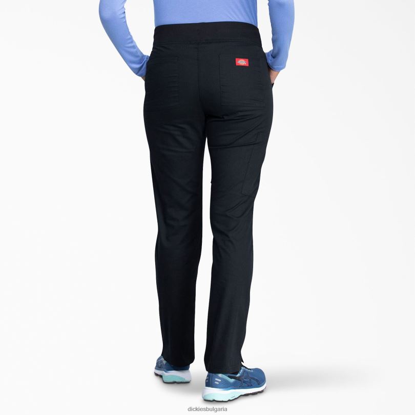 Жени Dickies характерни за eds заострени панталони за почистване на крака черно (черно) облекло R2PH82602