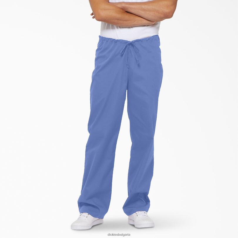 мъже Dickies унисекс eds фирмени панталони за почистване ceil blue (cbl) облекло R2PH81306