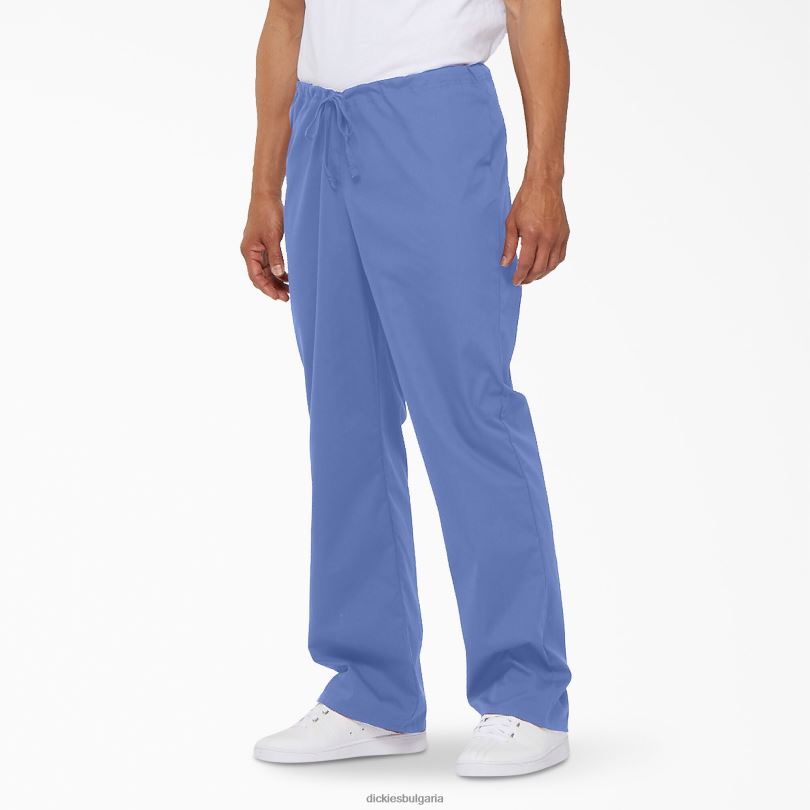 мъже Dickies унисекс eds фирмени панталони за почистване ceil blue (cbl) облекло R2PH81306