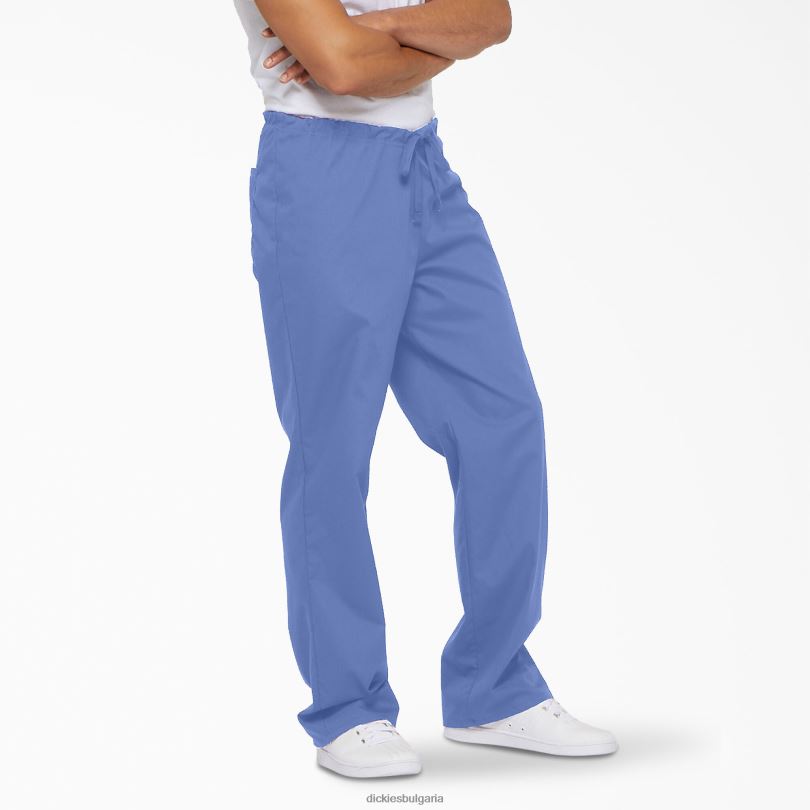 мъже Dickies унисекс eds фирмени панталони за почистване ceil blue (cbl) облекло R2PH81306