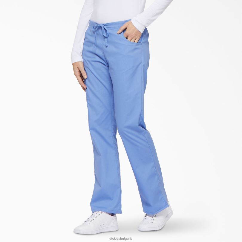 Жени Dickies eds фирмени карго панталони с разширени крака ceil blue (cbl) облекло R2PH82520