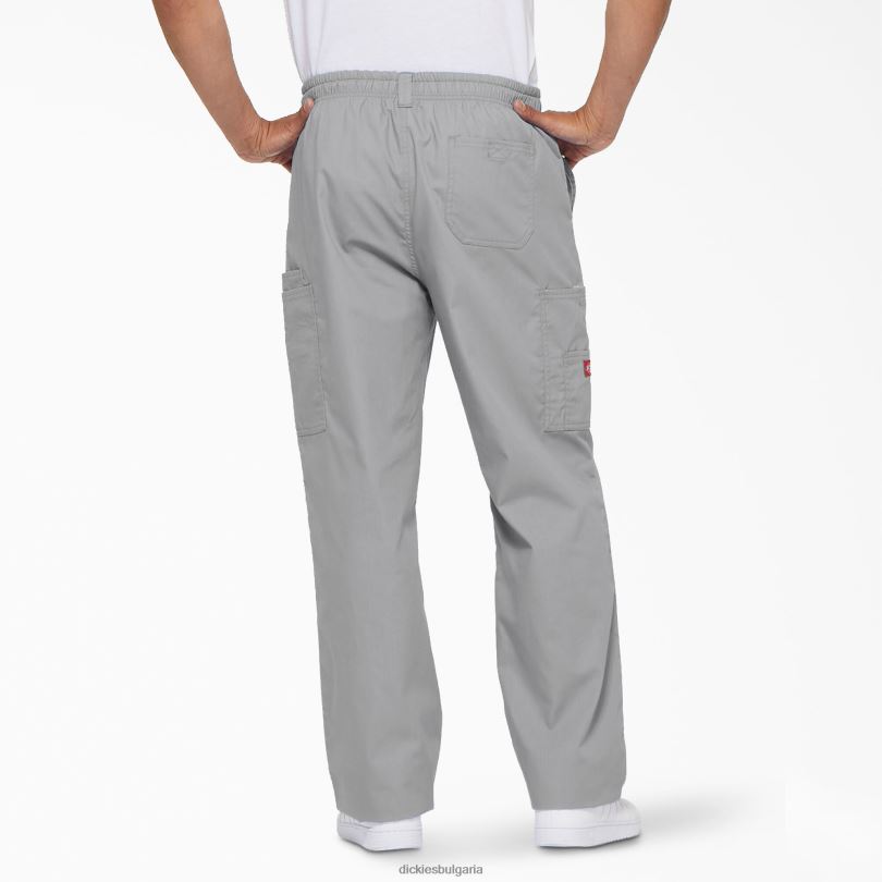 мъже Dickies eds фирмени карго скраб панталони сив (gy) облекло R2PH81225