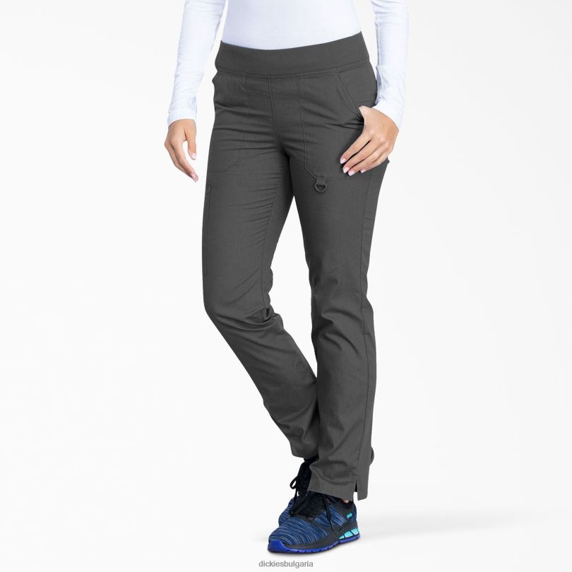 Жени Dickies характерни за eds заострени панталони за почистване на крака калаено сиво (pew) облекло R2PH82605