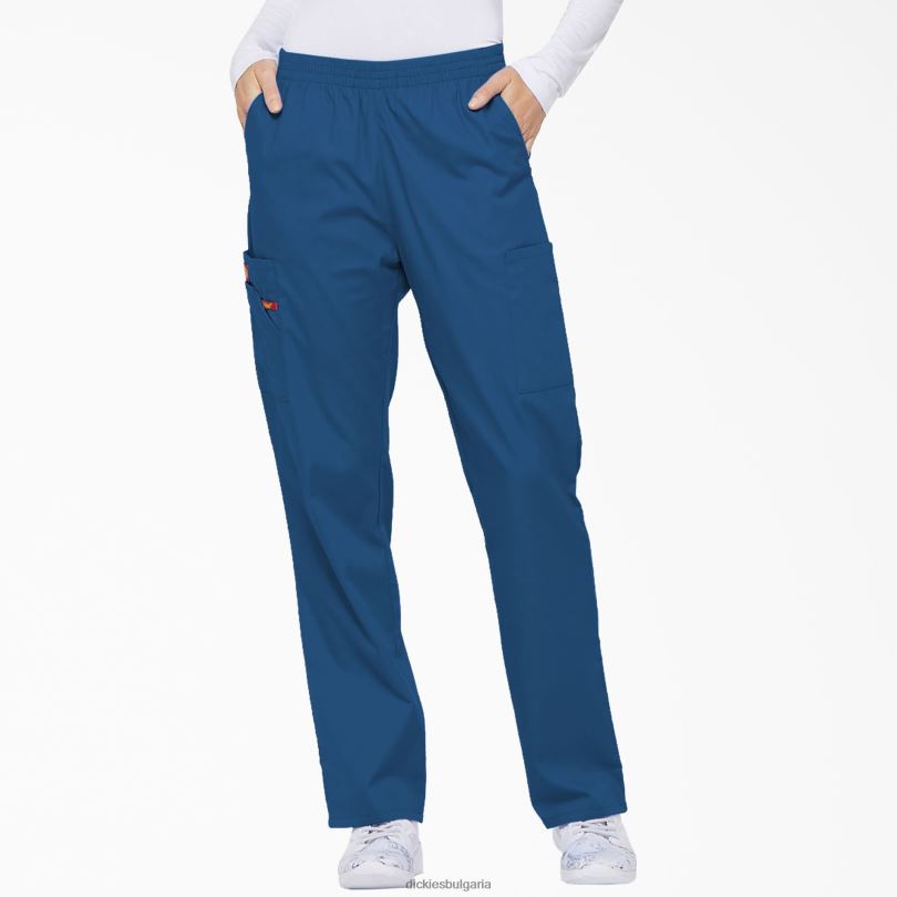 Жени Dickies типични карго панталони със заострени крака на eds кралско синьо (rb) облекло R2PH82399