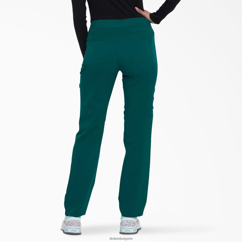 Жени Dickies балансирани стеснени панталони за почистване на краката ловец зелено (htr) облекло R2PH82551