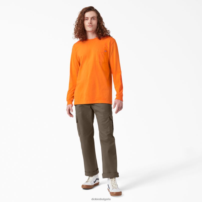 мъже Dickies гъвкави обикновени карго панталони гъба (mr1) облекло R2PH838