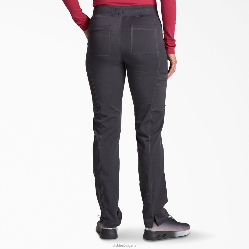 Жени Dickies балансирани стеснени крачоли карго скраб панталони калаено сиво (pew) облекло R2PH82559