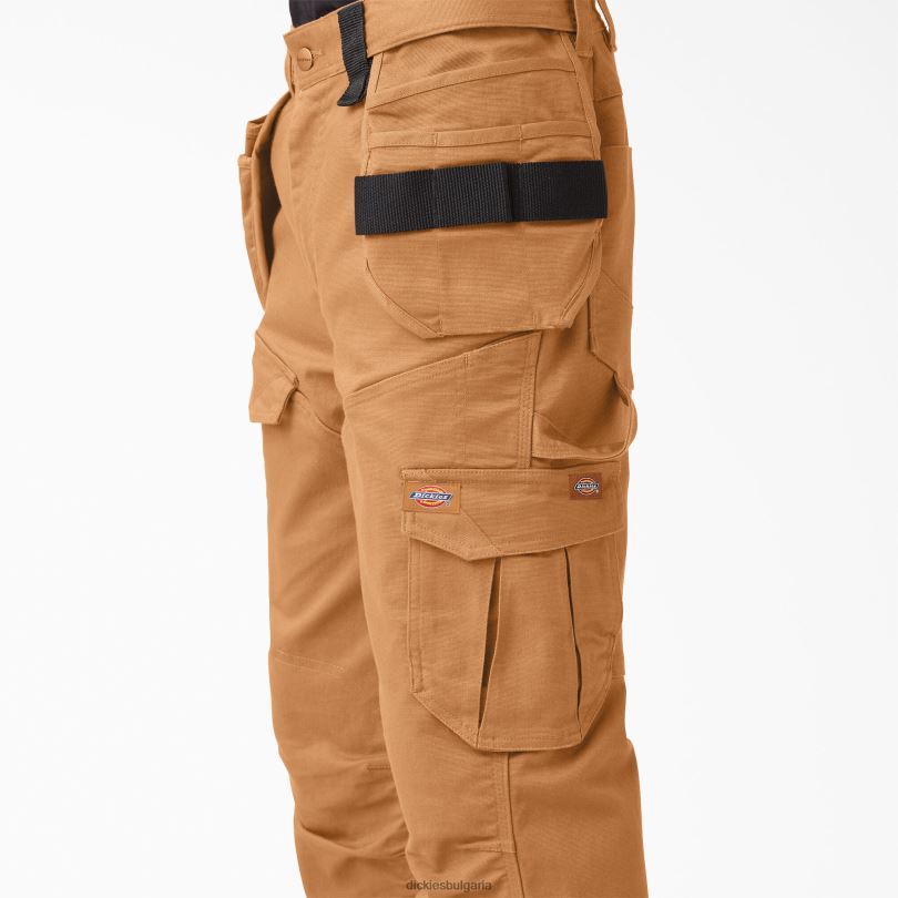 мъже Dickies temp-iq 365 tech duck панталон изплакната кафява патица (rbd) облекло R2PH8241