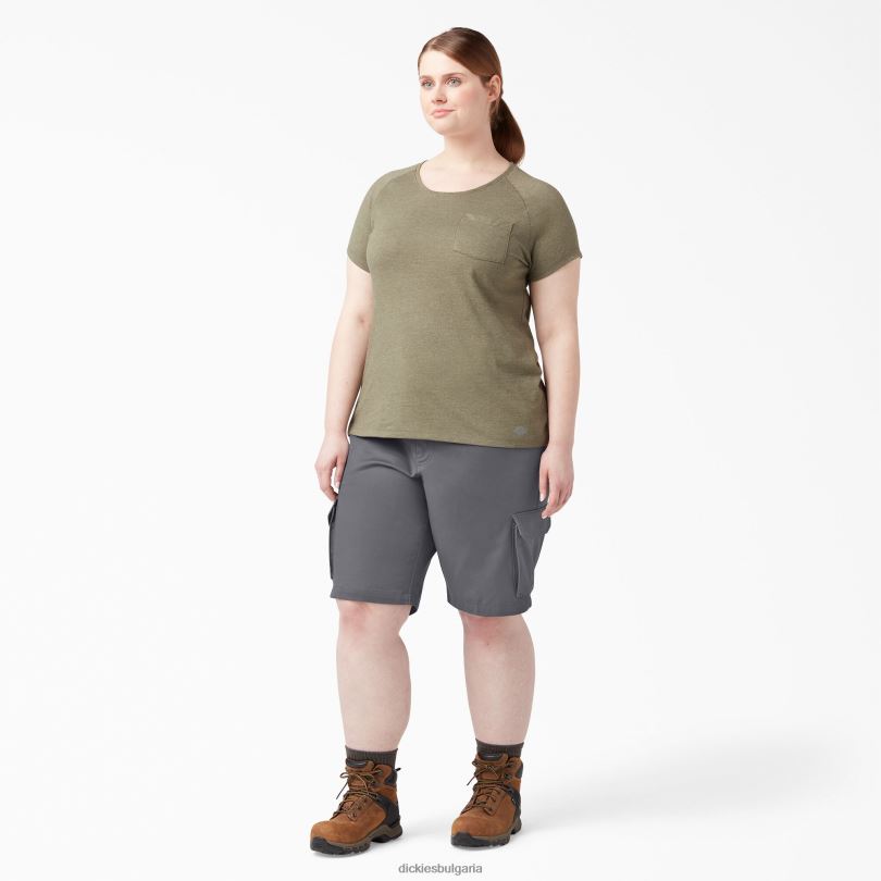 Жени Dickies плюс спокойни карго шорти 11