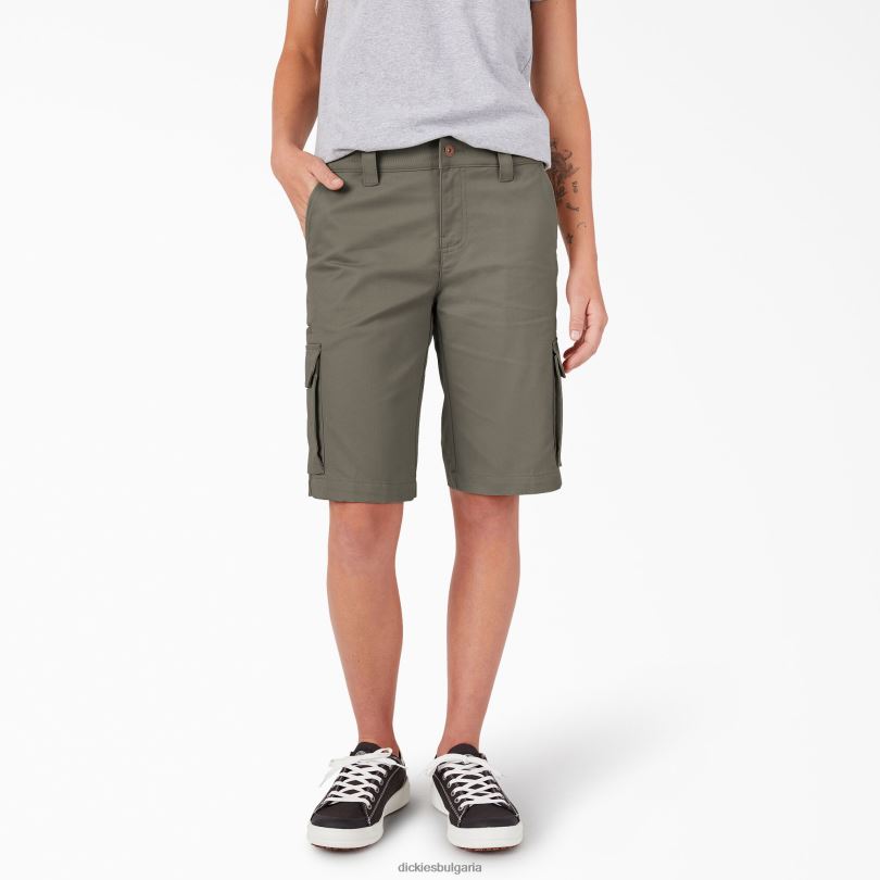Жени Dickies спокойни карго шорти 11" гроздови листа (ge) облекло R2PH82228