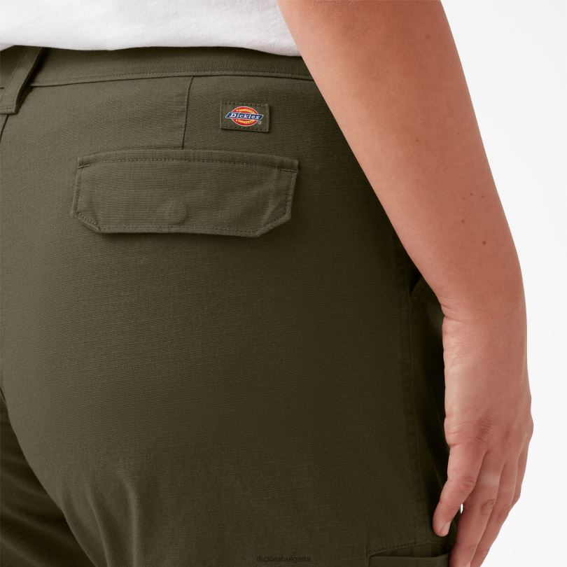 Жени Dickies плюс шорти карго рипстоп 9