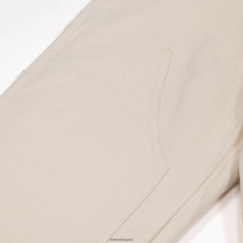 мъже Dickies 1922 панталони с двойно коляно изплакнат естествен (rnt) облекло R2PH8222