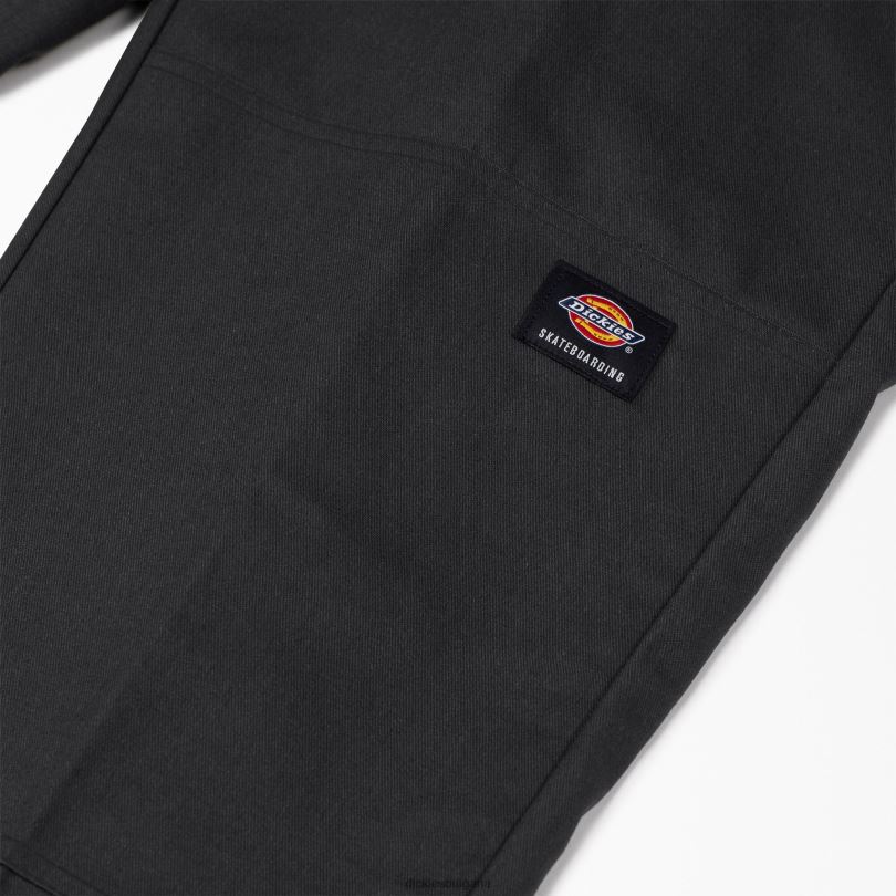 мъже Dickies панталони за скейтборд с двойно коляно черно (bk) облекло R2PH8161