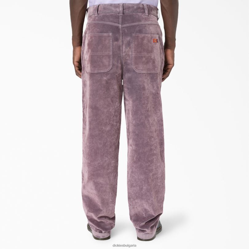 мъже Dickies удобни дънки с двойно коляно на церемонията по откриването люляк (lc) облекло R2PH8284