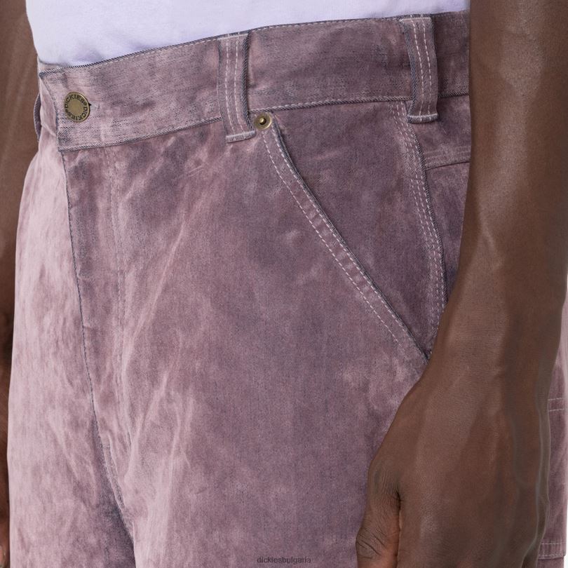 мъже Dickies удобни дънки с двойно коляно на церемонията по откриването люляк (lc) облекло R2PH8284