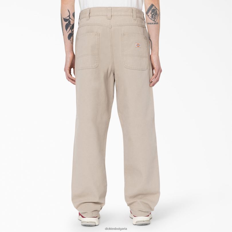 мъже Dickies thorsby двоен преден помощен панталон пясъчник (ss) облекло R2PH8295