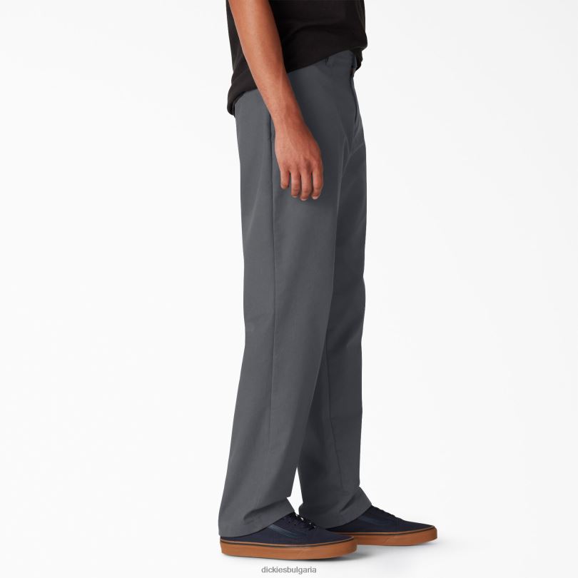 мъже Dickies прилепнали панталони за скейтборд въглен сиво (ch) облекло R2PH8102