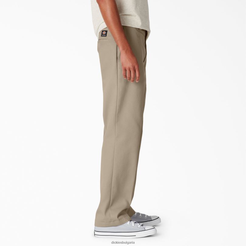 мъже Dickies стандартни панталони от кепър за скейтборд пустинен пясък (ds) облекло R2PH857