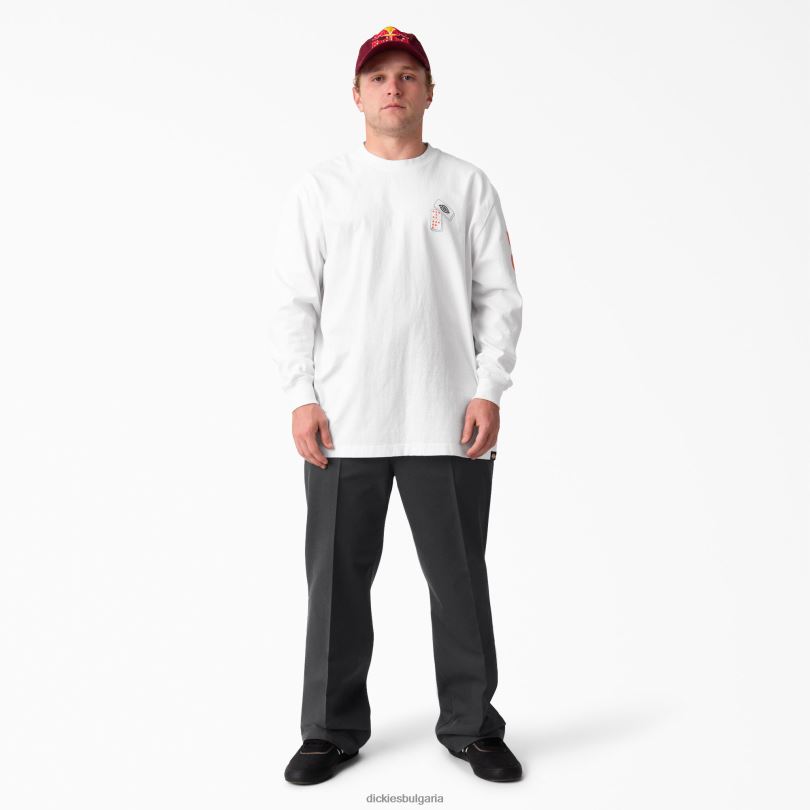 мъже Dickies широки панталони jamie foy черно (bk) облекло R2PH8194