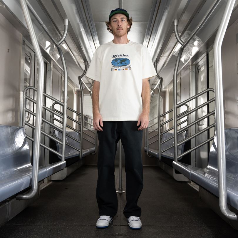 мъже Dickies патешки панталони със спокойна кройка на Джейк Хейс stonewashed black (sbk) облекло R2PH850