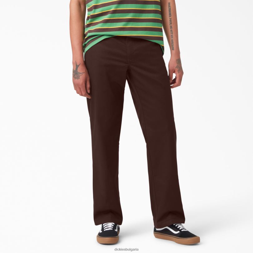мъже Dickies vincent alvarez балам панталони шоколадово кафяво (cb) облекло R2PH8285