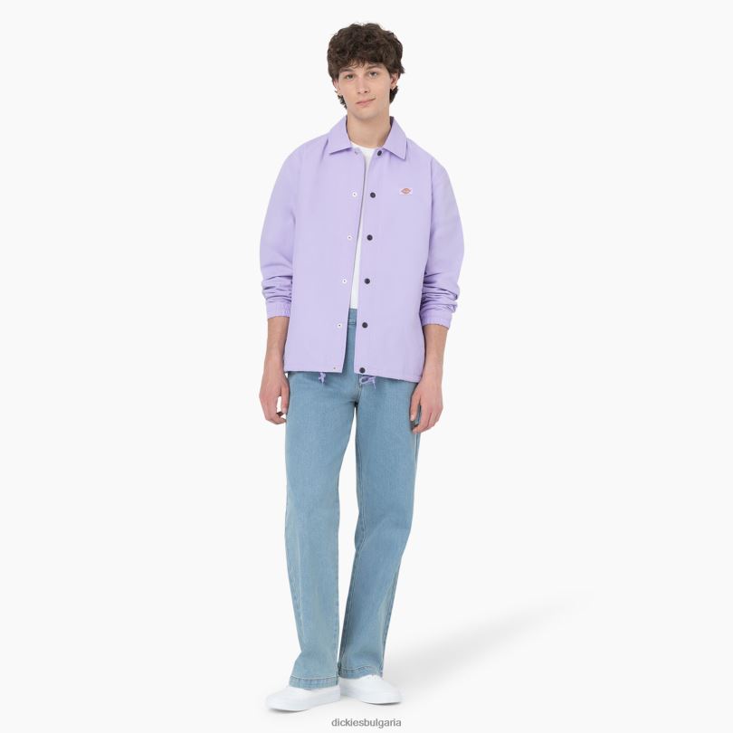 мъже Dickies широки дънки за скейтборд wingville светъл деним (ltd) облекло R2PH8271