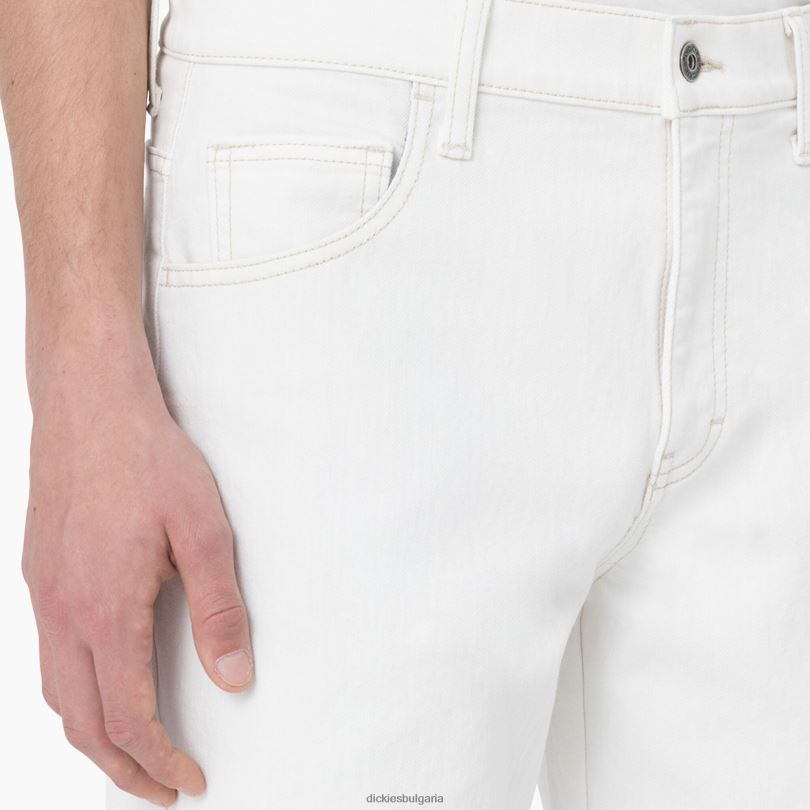 мъже Dickies широки дънки за скейтборд wingville естествено бежово (nt) облекло R2PH8273