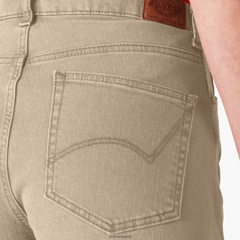 Жени Dickies перфектни дънки с висока талия редовен облекло R2PH81888