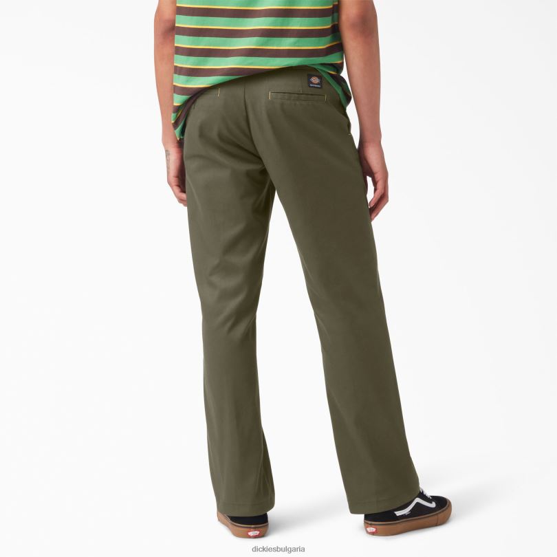 мъже Dickies практични дънки на vincent alvarez военно зелено (ml) облекло R2PH8319