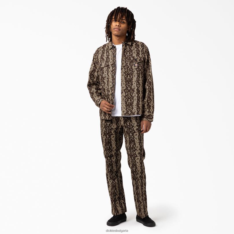 мъже Dickies прави панталони Camden черен (bkx) облекло R2PH8296