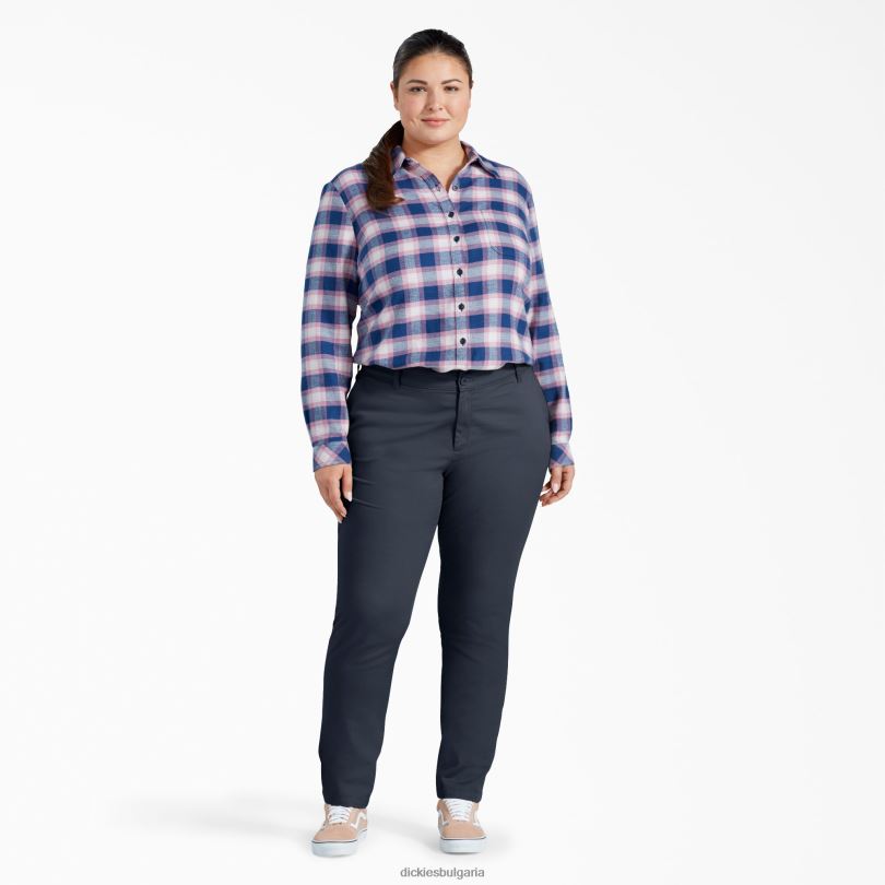 Жени Dickies плюс прилепнали тесни панталони редовен облекло R2PH81831