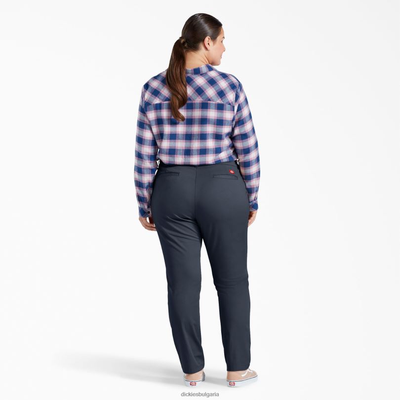 Жени Dickies плюс прилепнали тесни панталони редовен облекло R2PH81831